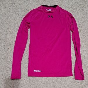Under Armour Fuchsia Long Sleeve Shirt